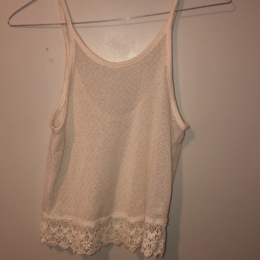 cute cream color tank top
